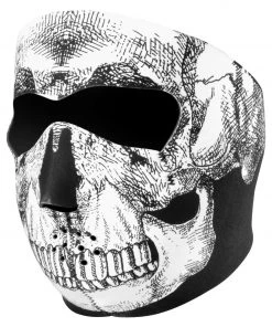 Zan Headgear Headwear ZANheadgear Skull Neoprene Full Face Mask