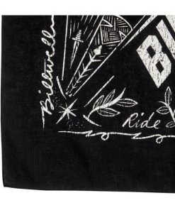 Biltwell Apparel Headwear Biltwell Cobra Skull Mandana -Cheap Clothing Store biltwell cobra skull mandana black white 2