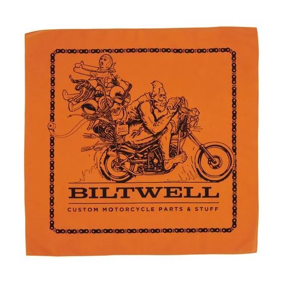 Biltwell Apparel Headwear Biltwell Squatch Mandana 1 Biltwell Apparel Headwear Biltwell Squatch Mandana
