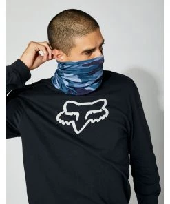 Headwear Fox Racing Legion Camo Neck Gaiter 10 Headwear Fox Racing Legion Camo Neck Gaiter -Cheap Clothing Store fox racing legion camo neck gaiter blue camo 1
