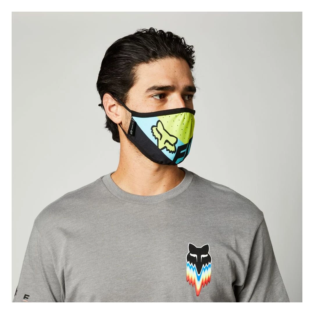 Headwear Fox Racing Youth Trice Face Mask 2 Headwear Fox Racing Youth Trice Face Mask - Image 2