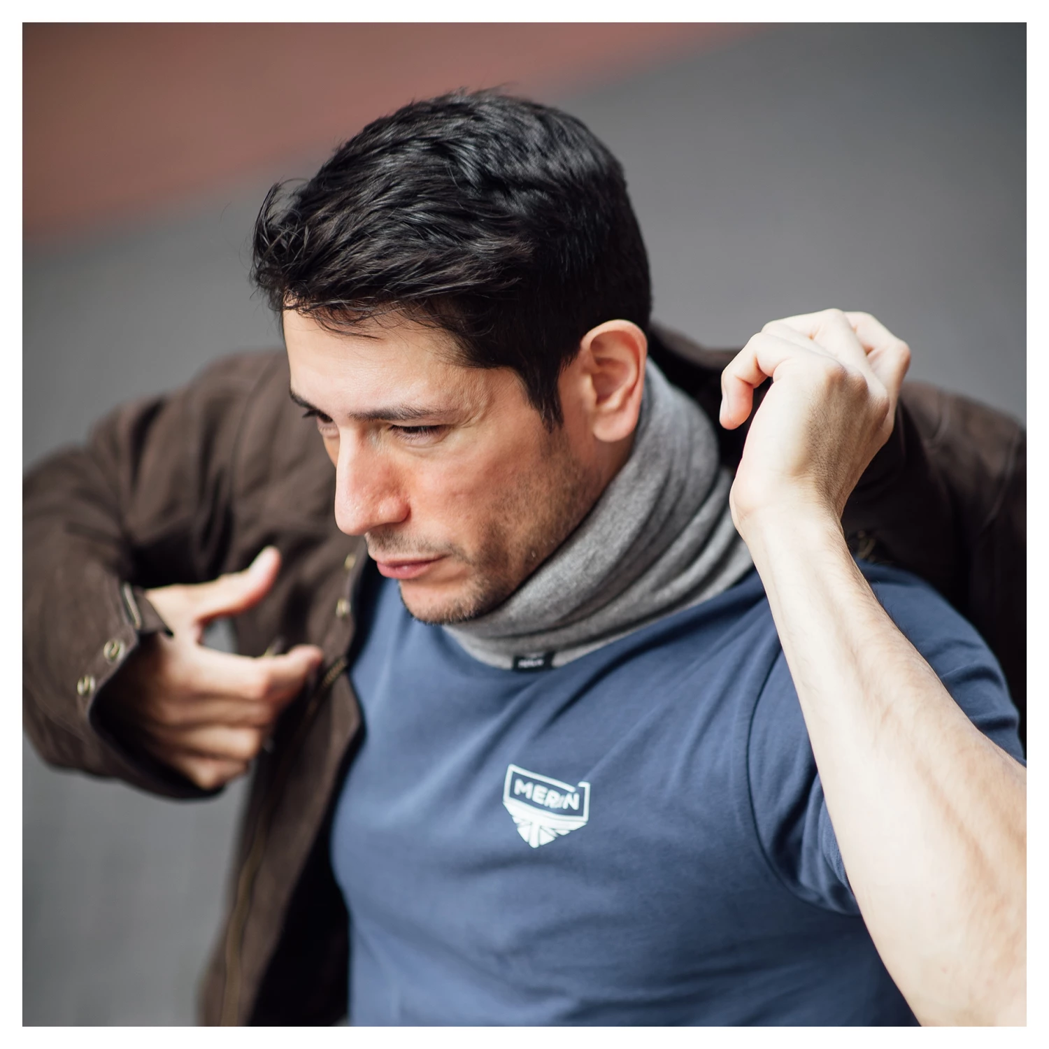 Headwear Merlin Brook Wool Neck Tube 3 Headwear Merlin Brook Wool Neck Tube - Image 3