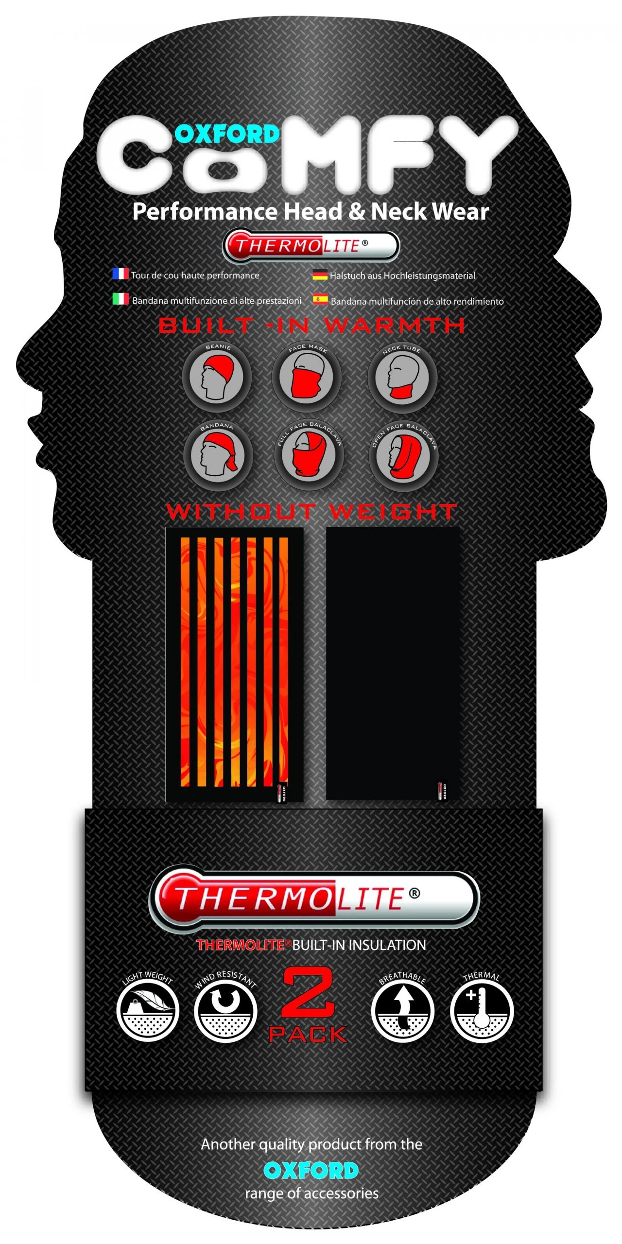 Oxford Products Headwear Oxford Comfy Thermolite 9 Oxford Products Headwear Oxford Comfy Thermolite - Image 9