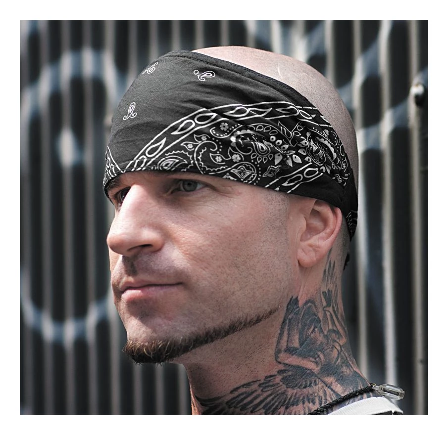 Schampa Technical Wear Riding Gear Schampa Paisley Old School Bandana 2 Schampa Technical Wear Riding Gear Schampa Paisley Old School Bandana - Image 2