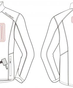 Heated Jackets & Vests Tour Master Synergy 7.4V Heated Jacket (Size SM) -Cheap Clothing Store tour master synergy74 v jacket black 2 scaled