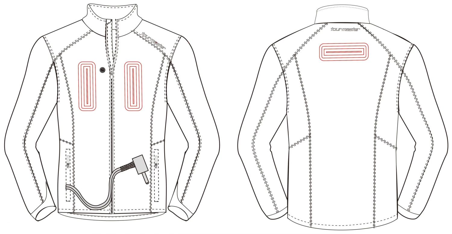 Heated Jackets & Vests Tour Master Synergy 7.4V Women's Heated Jacket (Size XL) 3 Heated Jackets & Vests Tour Master Synergy 7.4V Women's Heated Jacket (Size XL) - Image 3