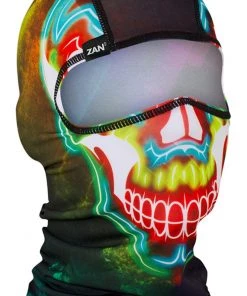 Zan Headgear Headwear ZANheadgear Polyester Balaclava 11 Zan Headgear Headwear ZANheadgear Polyester Balaclava -Cheap Clothing Store za nheadgear balaclava electric skull