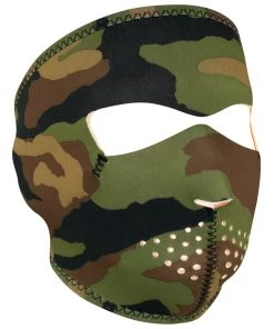 Zan Headgear Riding Gear ZANheadgear Camo Neoprene Full Face Mask