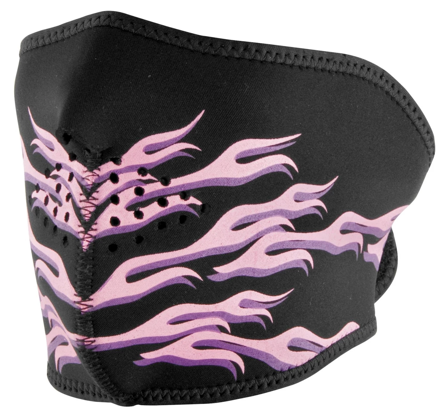 Zan Headgear Riding Gear ZANheadgear Flames Neoprene Half Mask 2 Zan Headgear Riding Gear ZANheadgear Flames Neoprene Half Mask - Image 2