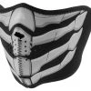Zan Headgear Headwear ZANheadgear Glow In The Dark Neoprene Half Mask