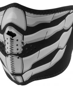 Zan Headgear Headwear ZANheadgear Glow In The Dark Neoprene Half Mask