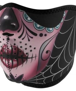Zan Headgear Headwear ZANheadgear Skull Neoprene Half Mask