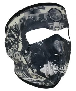 Zan Headgear Headwear ZANheadgear Skull Neoprene Full Face Mask -Cheap Clothing Store zan headgear full face neoprene mask sprocket skull