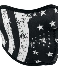 Zan Headgear Headwear ZANheadgear Patriotic Neoprene Half Face Mask