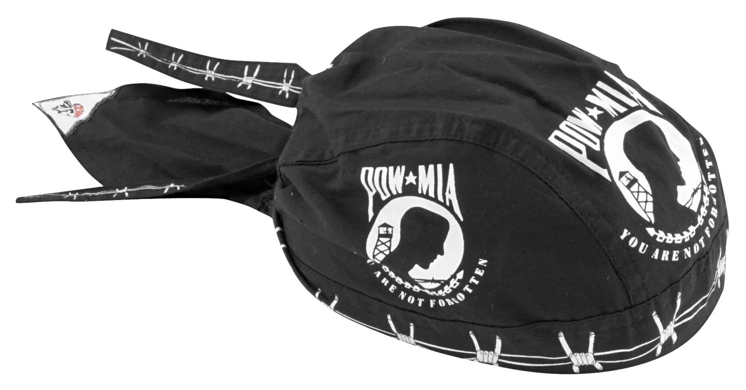 Zan Headgear Headwear ZANheadgear POW/MIA Flydanna 2 Zan Headgear Headwear ZANheadgear POW/MIA Flydanna - Image 2