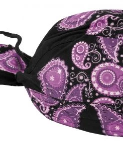 Zan Headgear Headwear ZANheadgear Paisley Flydanna -Cheap Clothing Store zans paisley flydanna purple